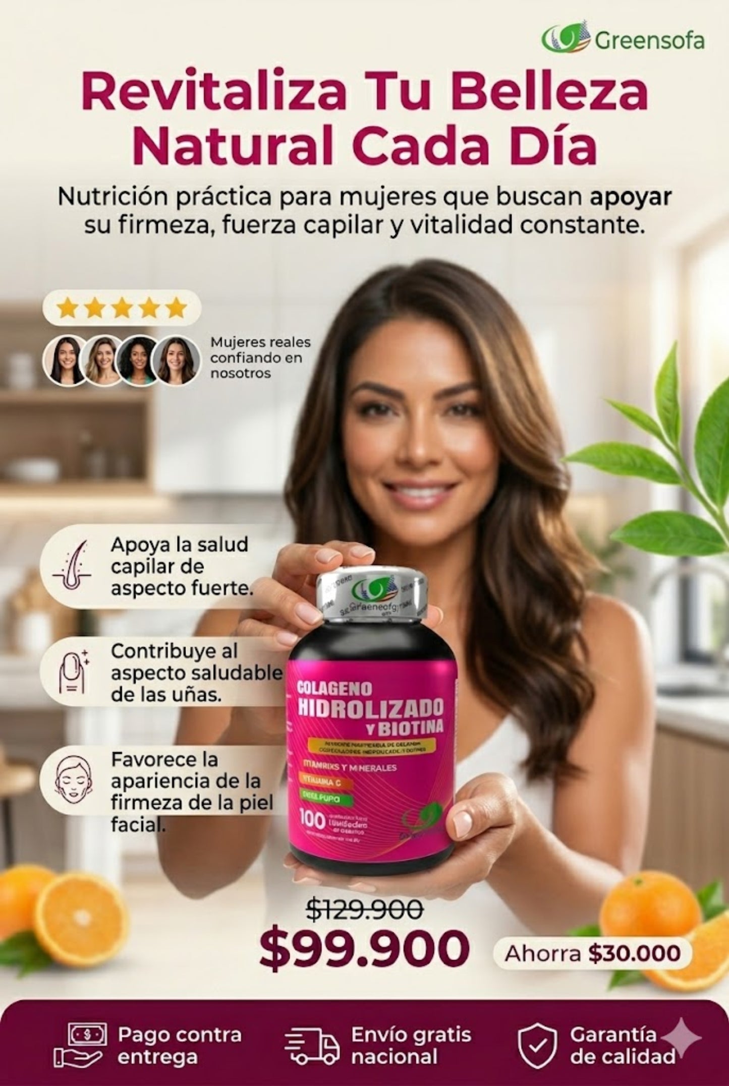 Kit Juventud Total: Colágeno Hidrolizado + Biotina + Vitamina C