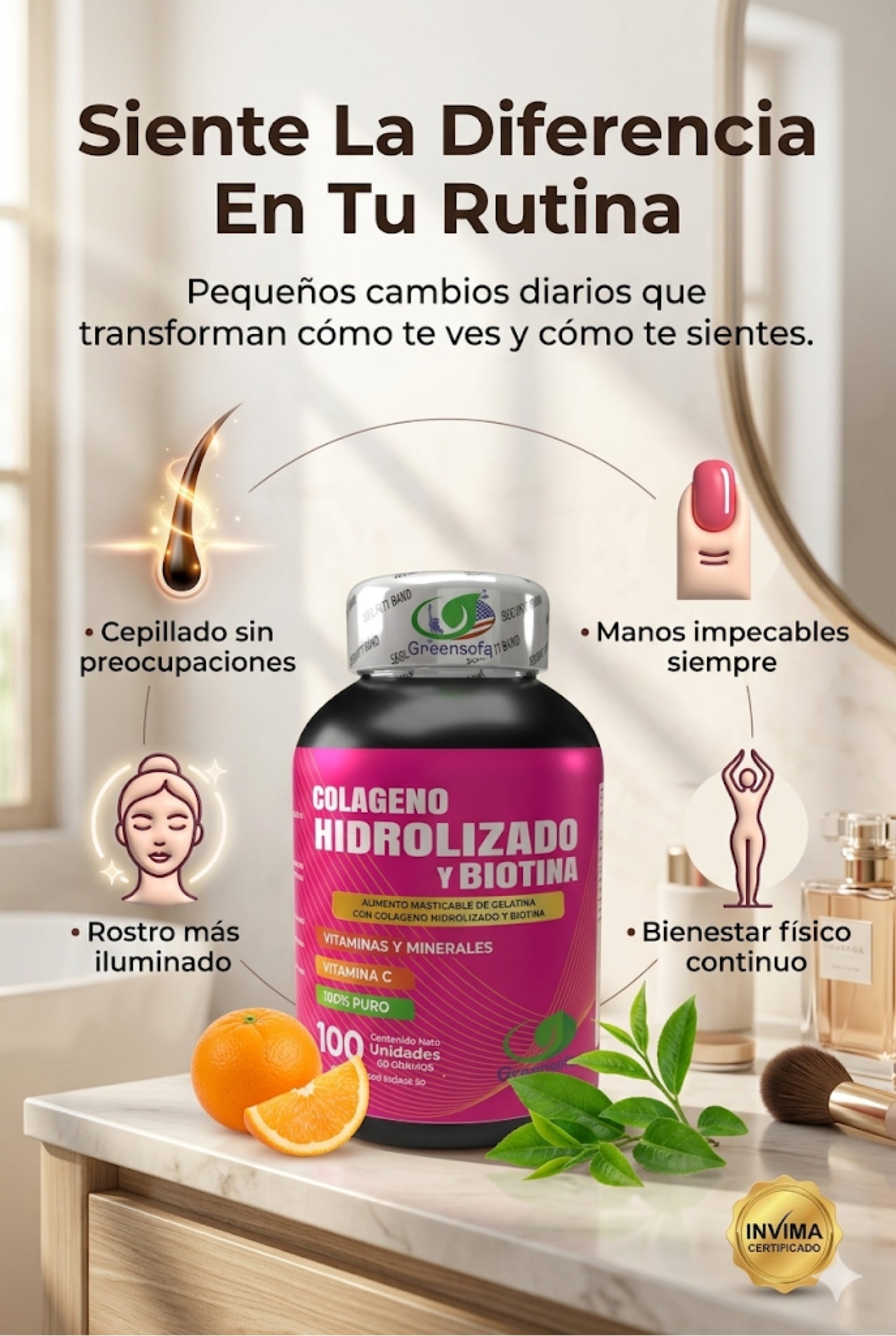 Kit Juventud Total: Colágeno Hidrolizado + Biotina + Vitamina C